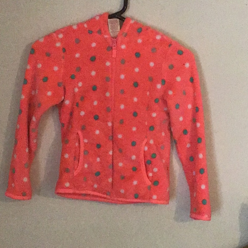 Pink hoodie
